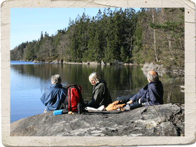 Vila vid Kroksjön. Foto: Kåre Ström